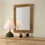 Modern Woven In Time Gold Mirror For Sale - Image 3 of 6