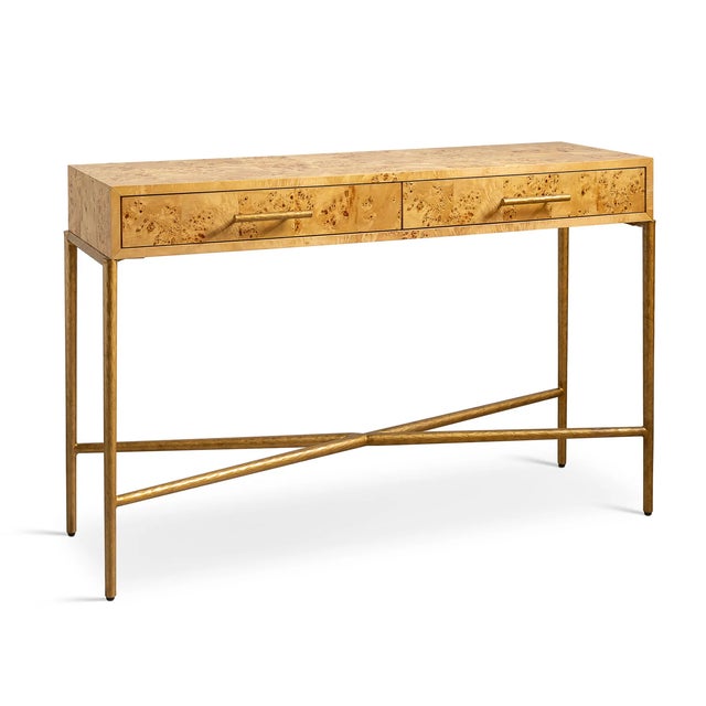 Monarch Burlwood Console For Sale - Image 12 of 12