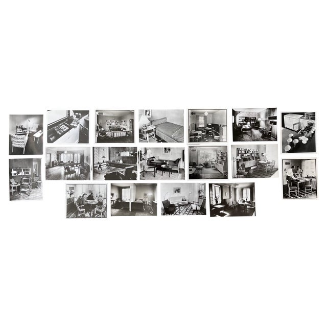Original Photos of Scandinavian Furniture, Sweden, 1951, Set of 18 For Sale - Image 10 of 10