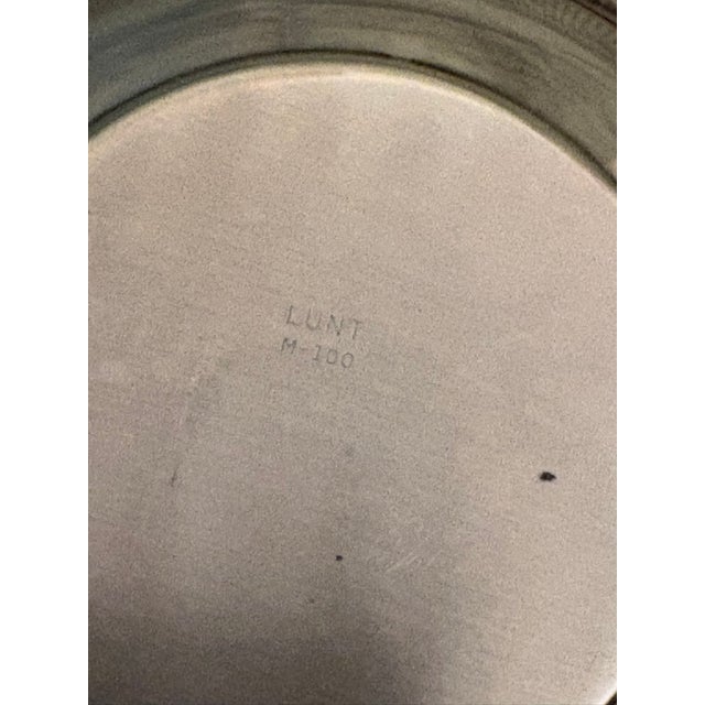 Vintage Silver-Plated Hollowware Small Dish by Lunt Silversmith, Mid-20th Century For Sale In Savannah - Image 6 of 6