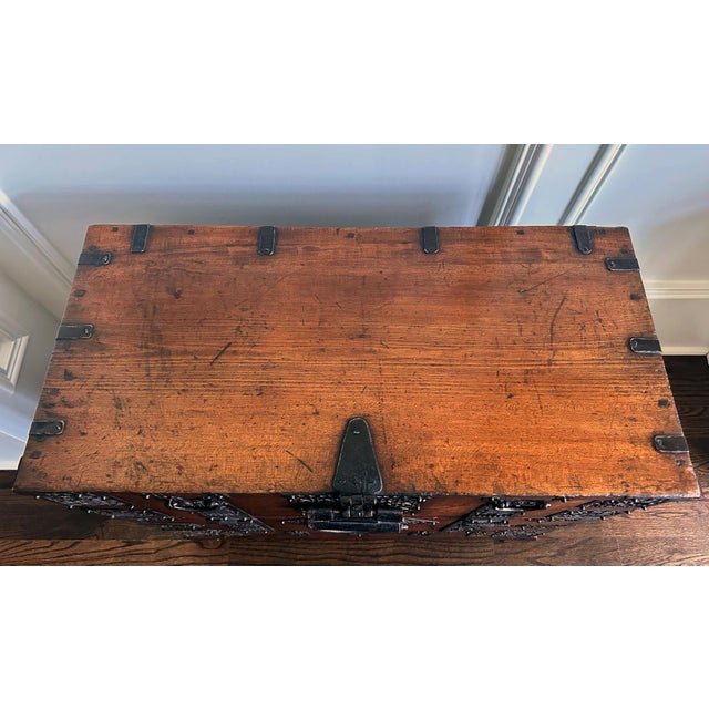 Antique Korean Bandaji Chest Pyongan Do Dynasty For Sale - Image 14 of 14