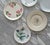 Mid 20th Century Painted Petals Eclectic Floral Wall Plate Curation - 8 Piece Set For Sale In Palm Springs - Image 6 of 16