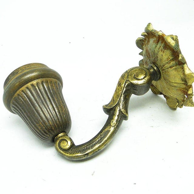 Goldenrod Early 20th Century Wall Lamp For Sale - Image 8 of 13