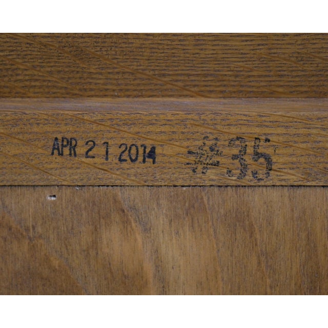 Stickley Mission Oak 40 Inch Low Open Bookcase For Sale - Image 13 of 13