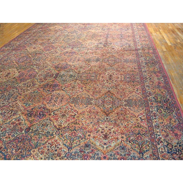 Mid 20th Century Karastan Carpet ( 11'6" x 40' x 350 x 1220 ) Vintage Oversized Karastan American Knotted Rug, Country of...