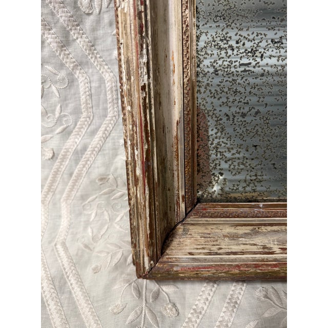 1990s Antique Foxed Mirror Vanity Tray For Sale - Image 5 of 5