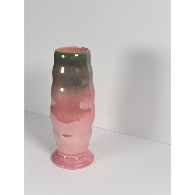 Pink Lustre Ware Vase from Maling Pottery, England, 1930s For Sale - Image 3 of 11