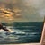 20th Century Oil on Canvas Framed Signed by German American Artist Peter Hermann Schmidt ( 1886-1974) Seascape at Sunset For Sale In Washington DC - Image 6 of 11