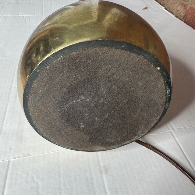 Tony Paul for Westwood Studios Brass & Wood Table Lamp For Sale - Image 10 of 12