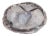 Grey Agate Geode Gemstone Decorative Dish For Sale