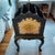 Hand Painted Floral Gilded Wood Magazine Rack Vintage Speckled Finish Handle 26" H 14" W For Sale - Image 15 of 16
