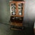 1920s Antique Oak Jacobean Bureau Bookcase, 1925 For Sale - Image 5 of 8