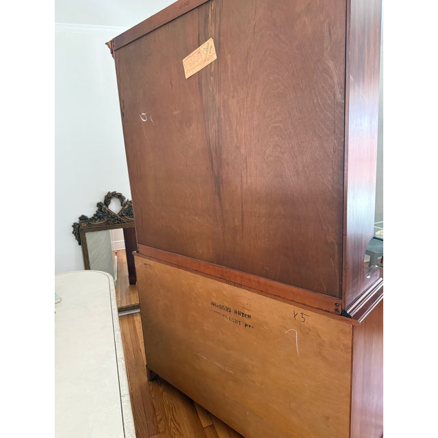 1970s Pennsylvania House Step Back Cupboard For Sale - Image 16 of 17