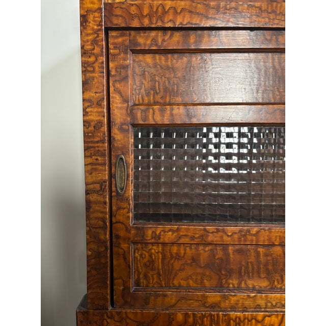 1920s 1920s 10-Compartment Burl Wood Chadansu Tea Chest For Sale - Image 5 of 6