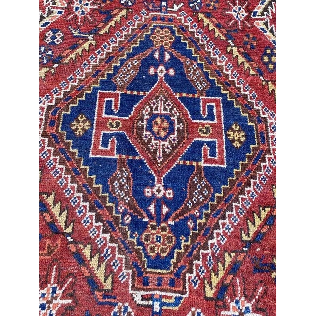 Antique Shiraz Rug For Sale - Image 10 of 17