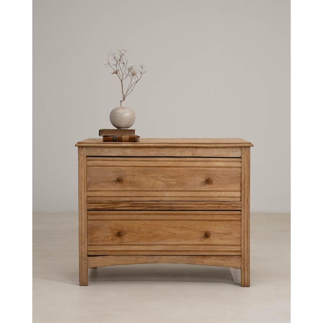 19th Century France Antique White Wood Chests of Drawers For Sale In Greensboro - Image 6 of 11