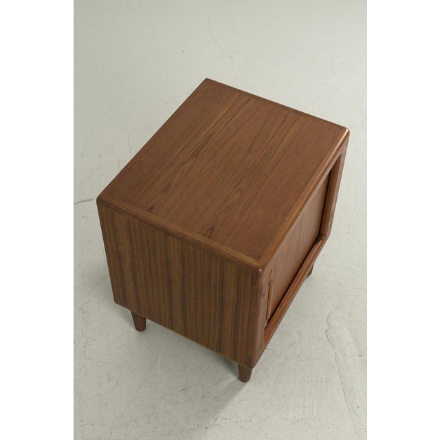 Brown Vintage Danish Cabinet For Sale - Image 8 of 10