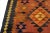 Vintage Kilim Handmade Flatweave Rust Tribal Wool Runner For Sale - Image 4 of 10