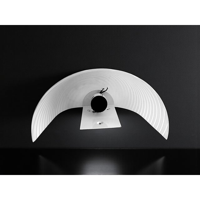 Metal De Majo Murano Swirl Glass Wall Lamp, 1980s For Sale - Image 7 of 11