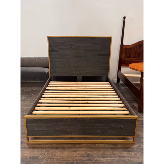 Design Plus Gallery presents the Queen Size Elle Brass Bedframe from Zin Home. The bed has been inspired by modern...