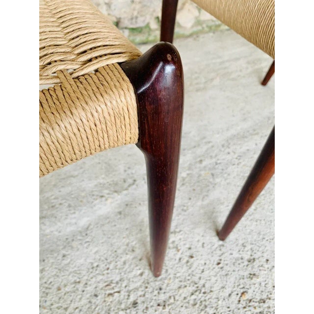 Rosewood First Edition Model 78 Dining Chairs from Niels Møller, 1960s, Set of 6 For Sale - Image 11 of 18