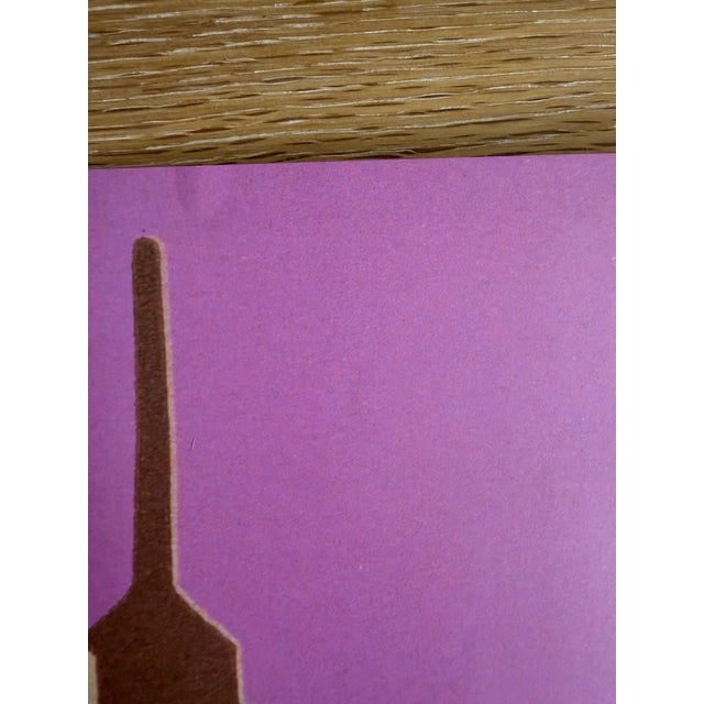 Paul Catherall, Eiffel Tower, Paris, Copyright TfL 2008, Printed in Uk For Sale - Image 11 of 15