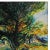 Expressionism Expressionist Painting - Landscape With a Fir Tree For Sale - Image 3 of 7