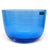Late 20th Century Villeroy & Boch Conga White Swirl Cobalt Crystal Centerpiece Bowl 8.75" For Sale - Image 5 of 12