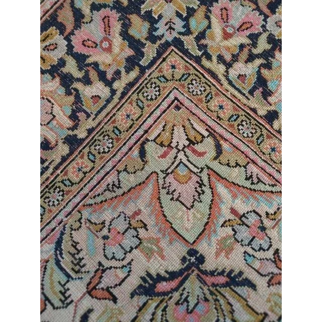 1970's Persian Silk Qum, 3'5" X 5'5" For Sale - Image 4 of 6