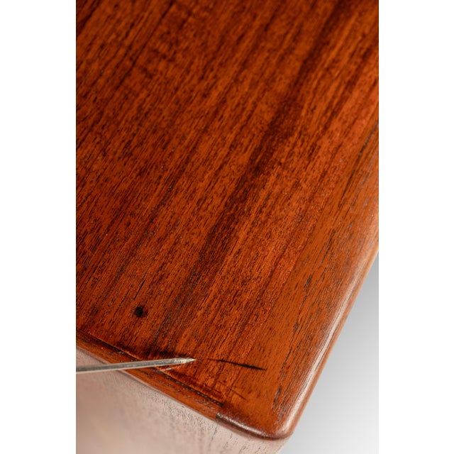 Restored Danish Mid-Century Modern Credenza / Sideboard in Teak by Svend A. Madsen for Falster Mobelfabrik, Denmark, 1960s For Sale - Image 16 of 18