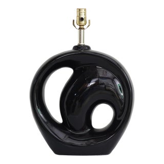 1980s Haeger Ceramic Sculptural Lamp For Sale