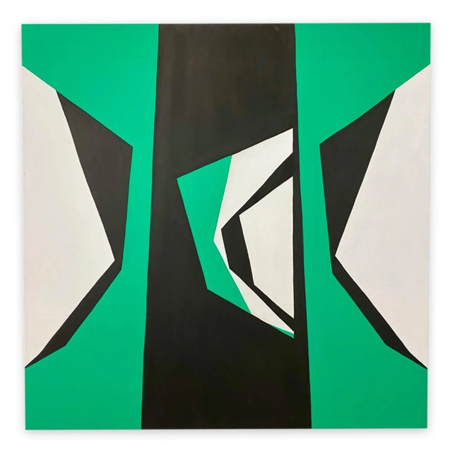 2020s Ulla Pedersen "Cut-Up Canvas 2002", Painting For Sale - Image 5 of 5