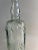 1950s Vintage Oak Leaf Glass Bottle For Sale - Image 4 of 5