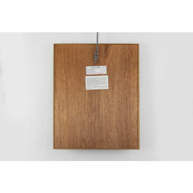 1950s Vintage Rectangular Gilt Resin Mirror from Deknudt, Belgium, 1950s For Sale - Image 5 of 11