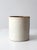 Antique White Salt Glaze Stoneware Crock With Brown Interior For Sale - Image 4 of 11