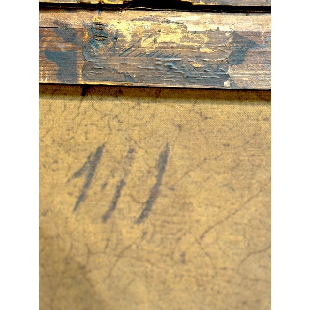 Wood 19th-Century Romantic Continental School Painting, Undine / Ondine (Water Nymph) For Sale - Image 7 of 18