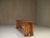 Vintage Wooden Bench, 1960s For Sale - Image 6 of 10