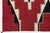 Modern Navajo Style Southwest Wool Rug - Crimson Red & Geometric Diamond Motif For Sale - Image 4 of 12