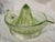 Anchor Hocking 1940s Vaseline Glass Citrus Juicer For Sale - Image 4 of 4