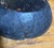 Antique Primitive Hand-Carved Wooden Bowl With Folk Art Wire Stitching and Brass Studded Rim For Sale In West Palm - Image 6 of 9