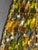 Metal MCM Jewelry by Alice Caviness Modernist Statement Necklace Autumnal Palette of Topaz, Olivine, and Amber. For Sale - Image 7 of 7