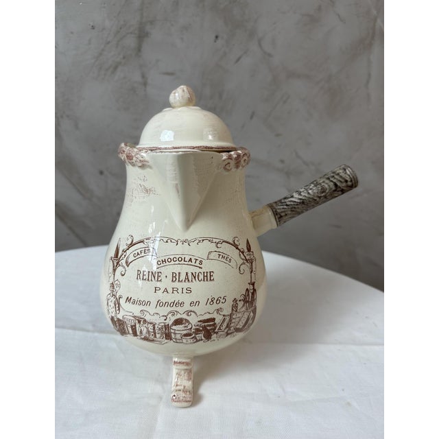Beige Vintage Chocolate Pot, 1950s For Sale - Image 8 of 11