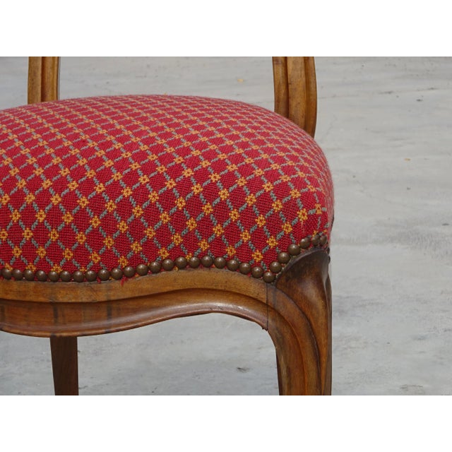 Louis Philippe Chairs, 19th Century, Set of 2 For Sale - Image 6 of 18