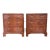 Pair Vintage Henredon Mahogany Night Stands For Sale