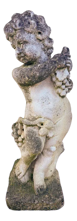 Putto Graniglia Statue