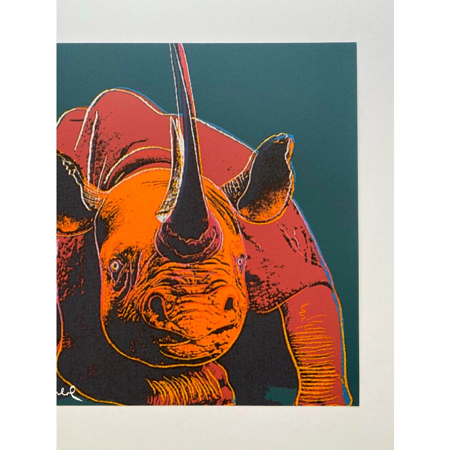 Andy Warhol Vintage 1986 Limited Edition Endangered Species Large