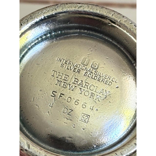 1930s Vintage 1930s "The Barclay New York" 4 Oz Creamer For Sale - Image 5 of 5
