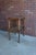 Brown Antique French Carved Walnut Cane End Table For Sale - Image 8 of 9