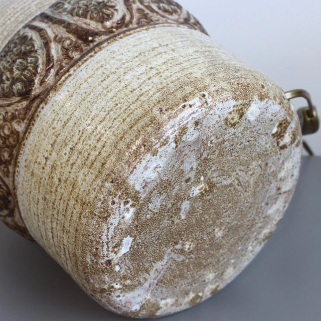 Mid-Century Ceramic Table Lamp by Marcel Giraud, 1970s For Sale - Image 17 of 18