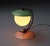Vintage Italian Table Lamp with Brass and Opaline Glass, 1950s For Sale - Image 4 of 9